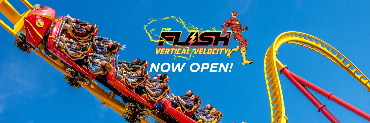 Six Flags Great Adventure's banner