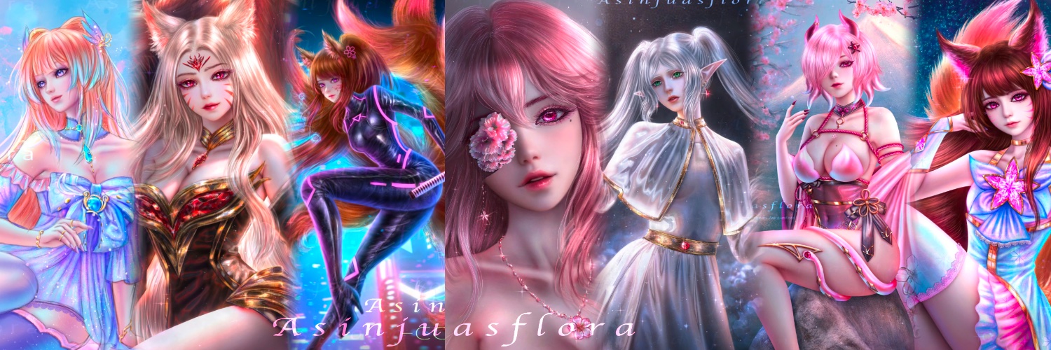 Asinjuasflora_art 🌸COMM OPEN🌸's banner