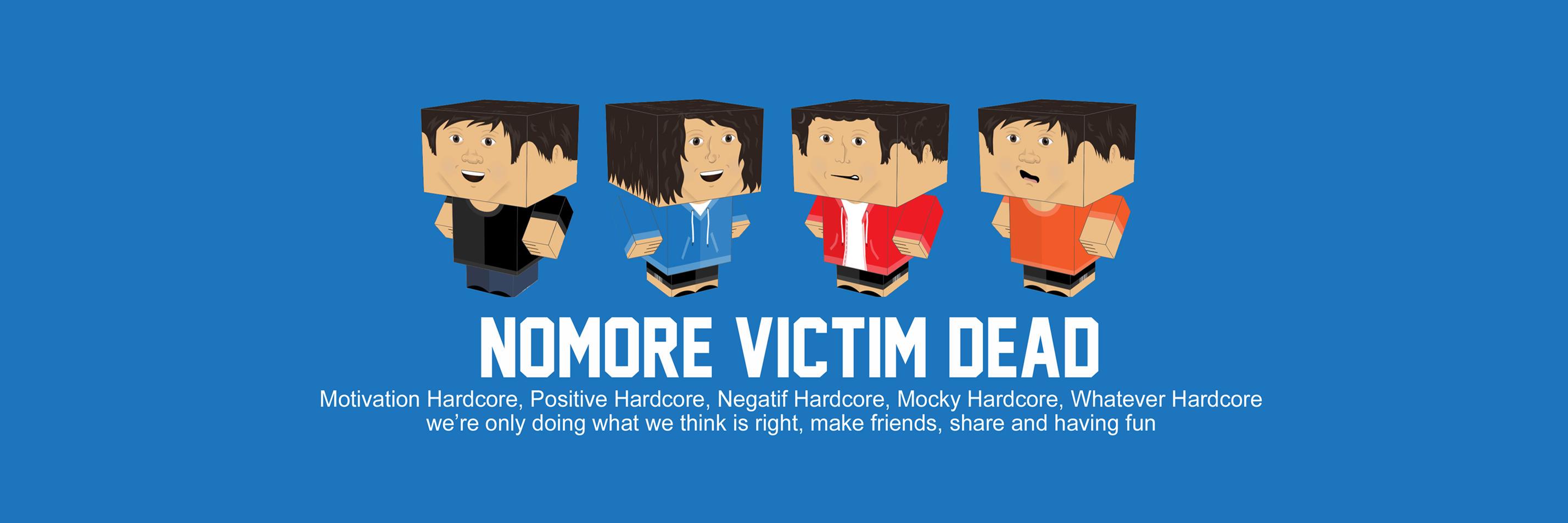 NO'MORE VICTIM DEAD banner