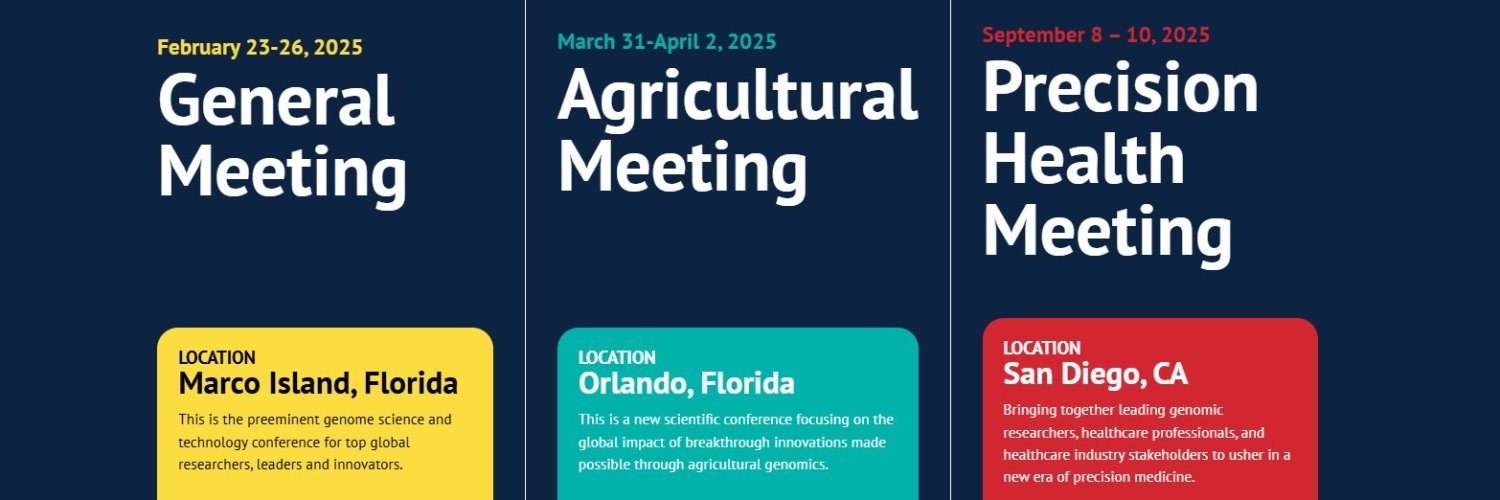 AGBT Meeting's banner
