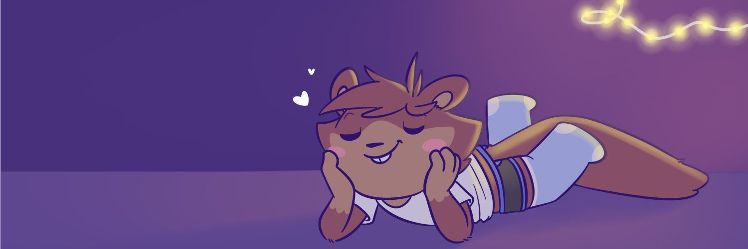 squishy squirrel (comms closed) banner