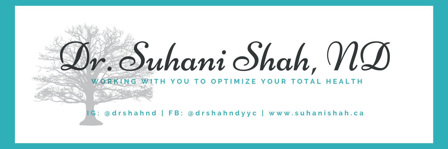 Dr. Suhani Shah, ND banner