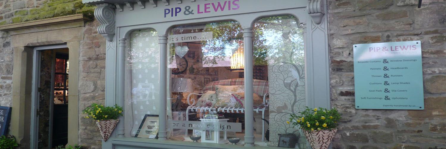 Pip & Lewis banner
