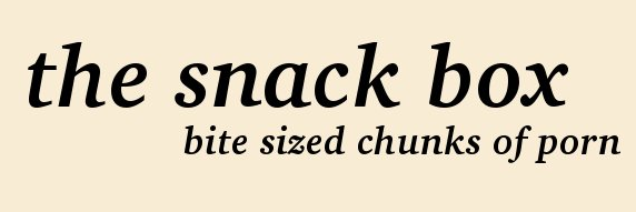 ThePornSnackBox's profile banner image