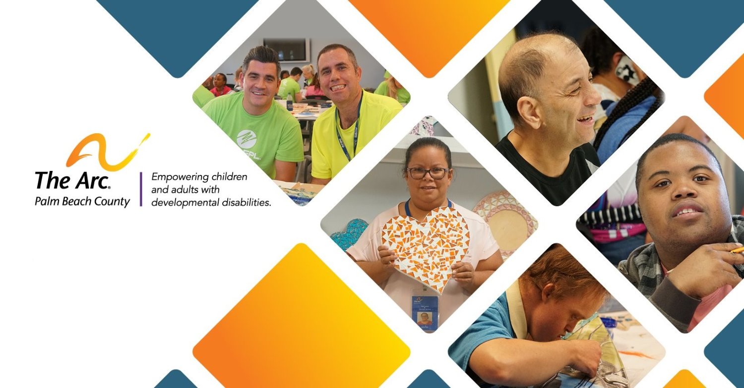 The Arc of Palm Beach County banner