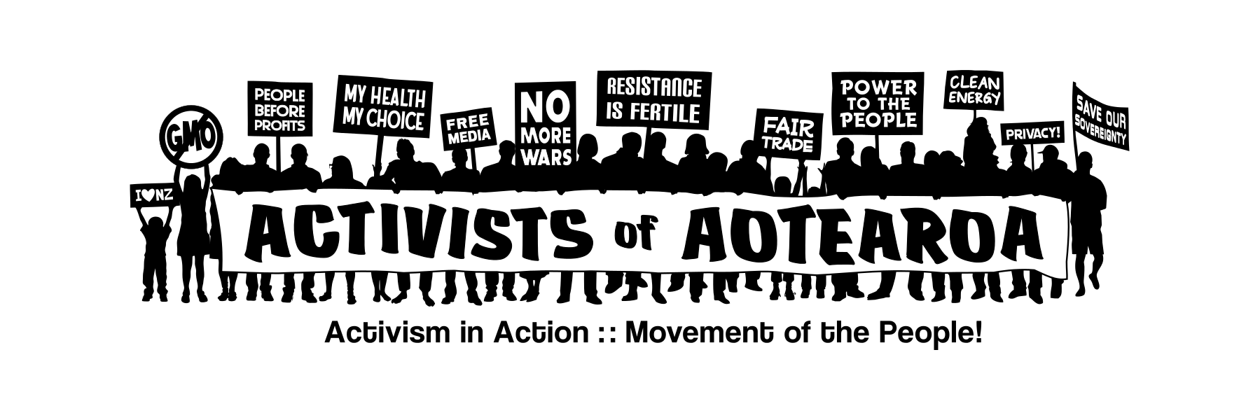 ⒶotearoaⒶctivistS banner
