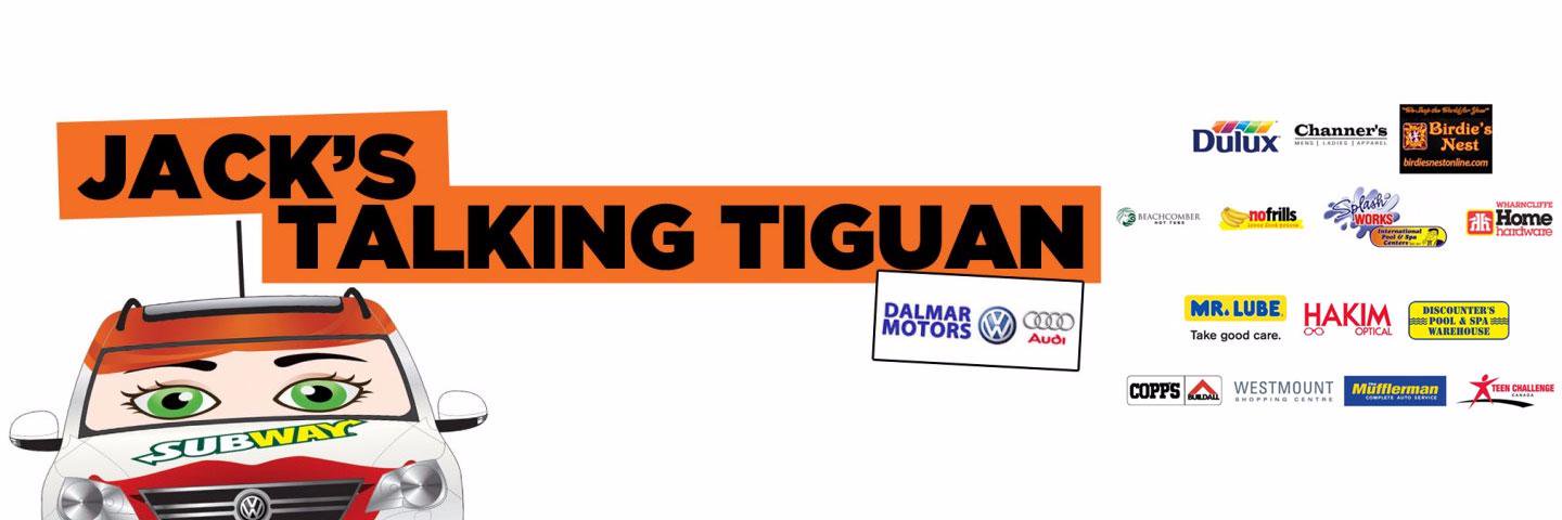 JACKs Talking Tiguan banner
