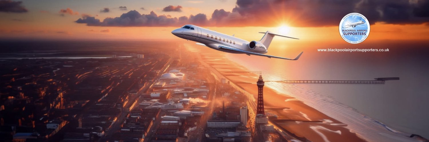 Blackpool Airport Supporters banner