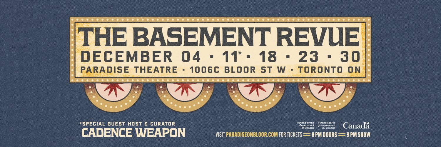 Basement Revue banner