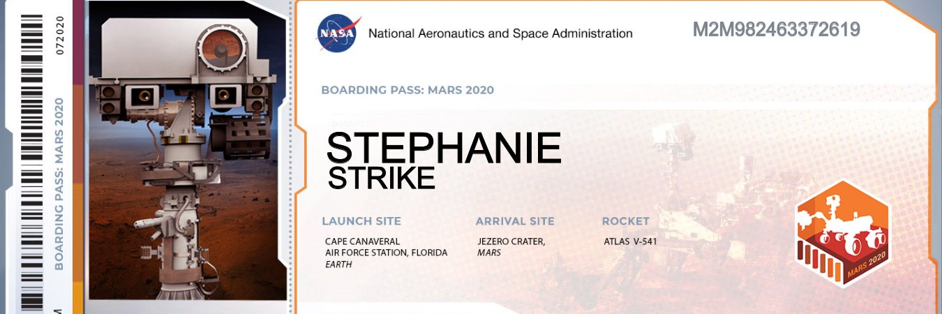Stephanie Strike banner
