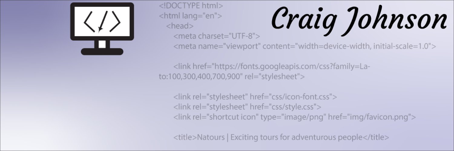 Craig Johnson banner