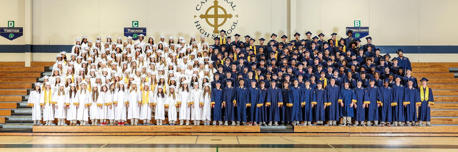 Cathedral HS's banner
