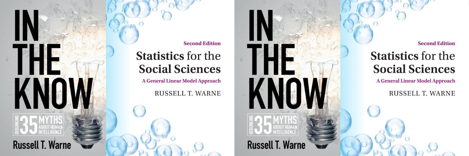 Russell T. Warne 🇺🇸🇨🇱🇮🇱's banner