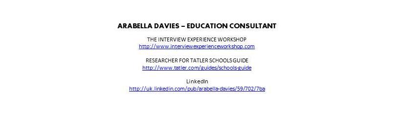 Arabella Davies banner