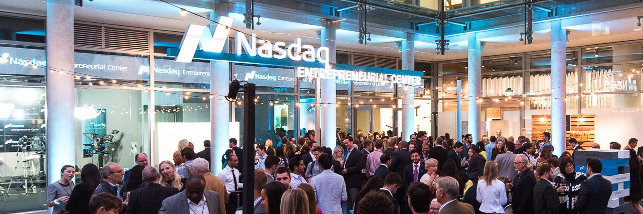 Nasdaq Entrepreneurial Center banner