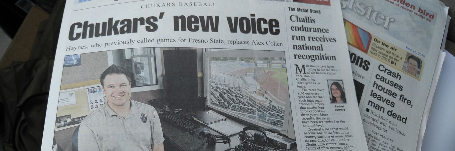 Andrew Haynes banner