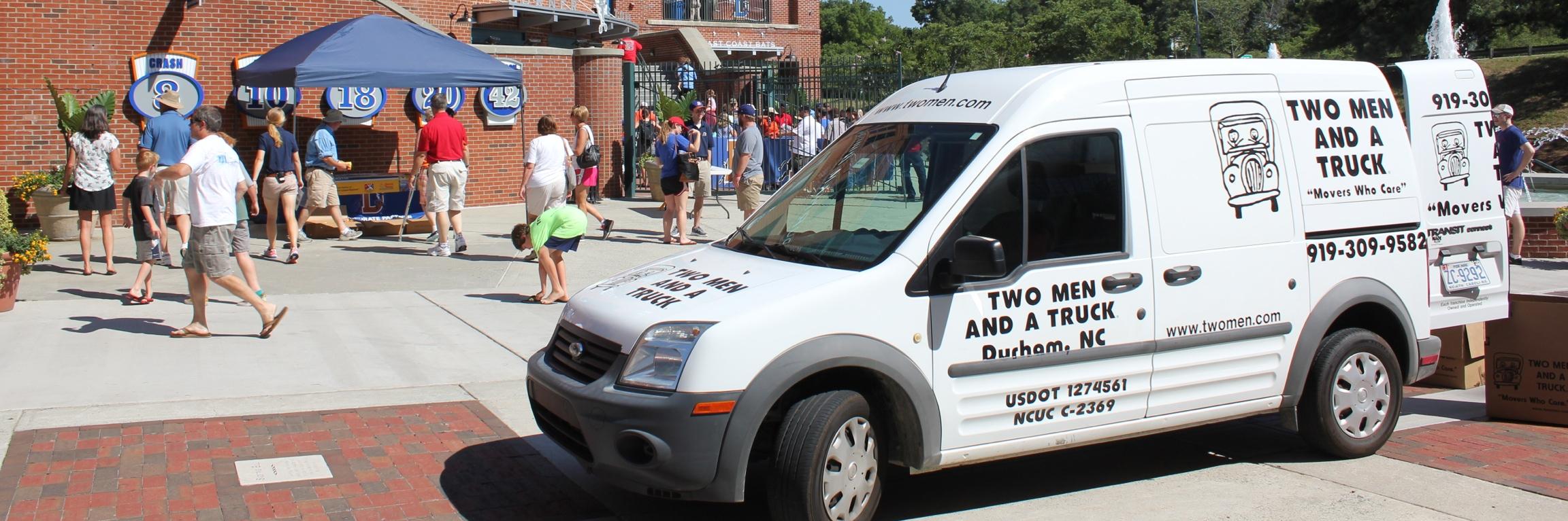 Two Men and a Truck banner