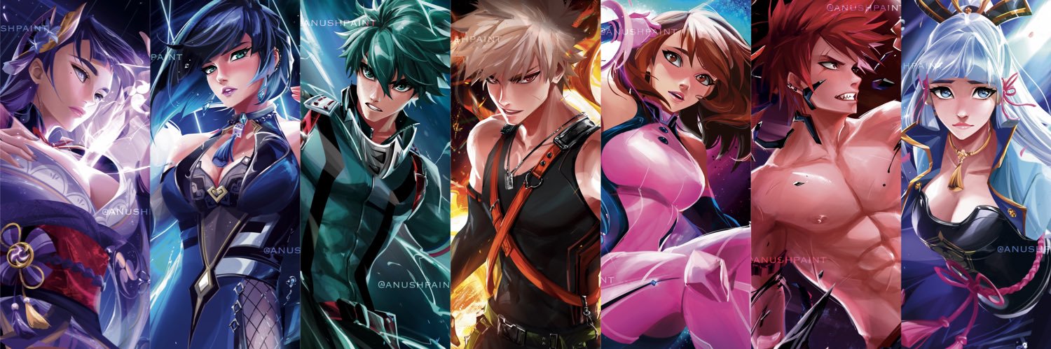 AnushPaint | Commissions Open banner