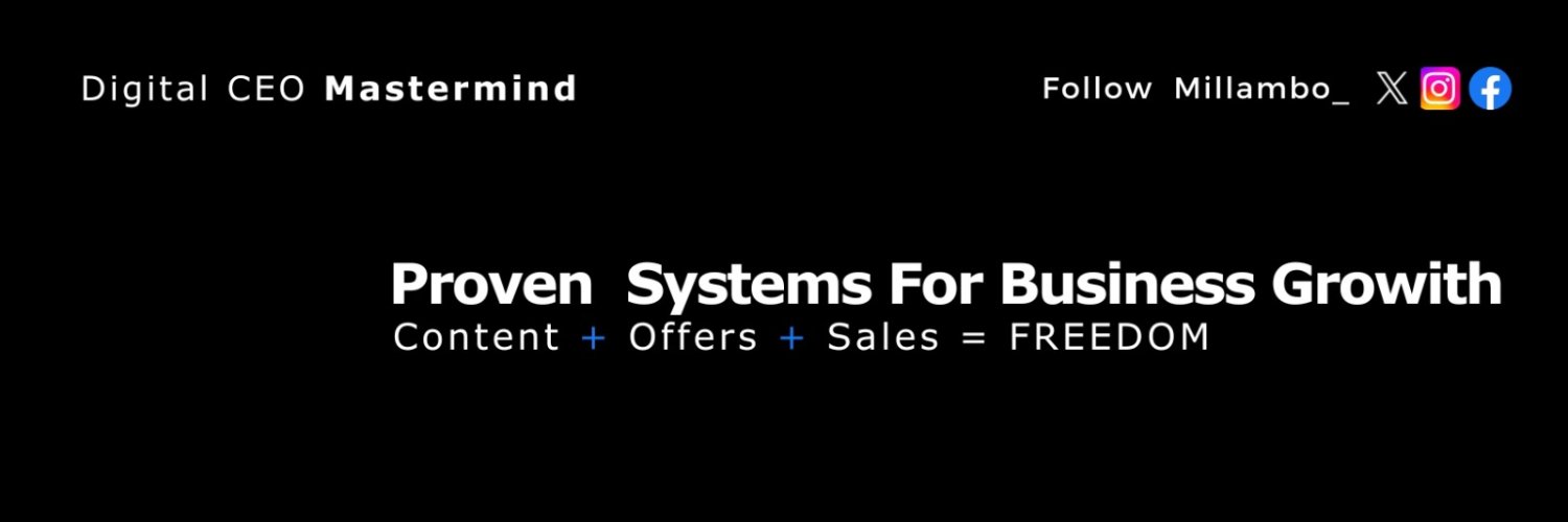 Revocatus Millambo, Ph.D. banner