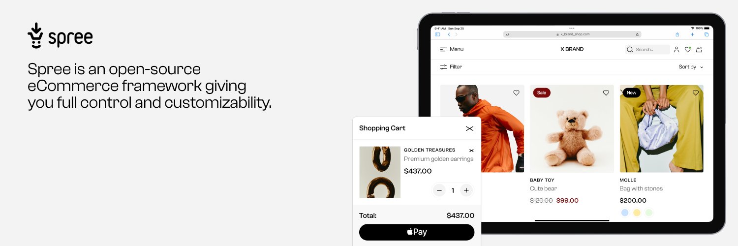 Spree Commerce banner