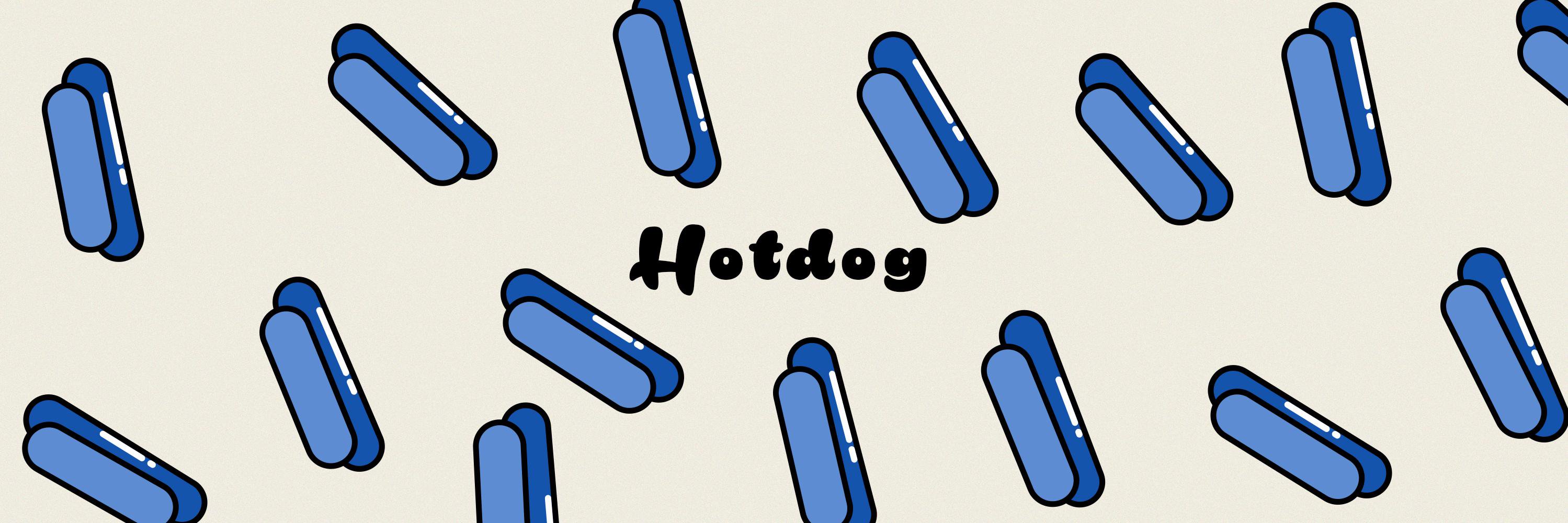 hotdog banner