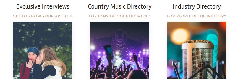 Country Startpage banner