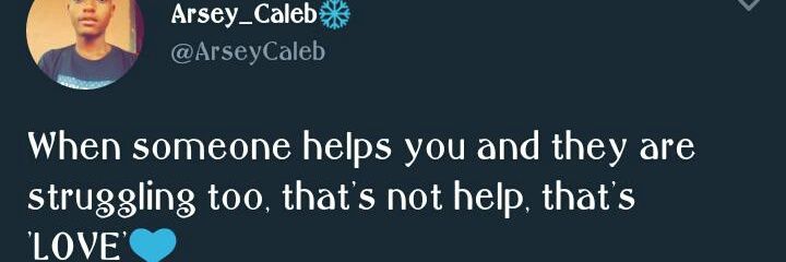 ArseyCaleb's profile banner image