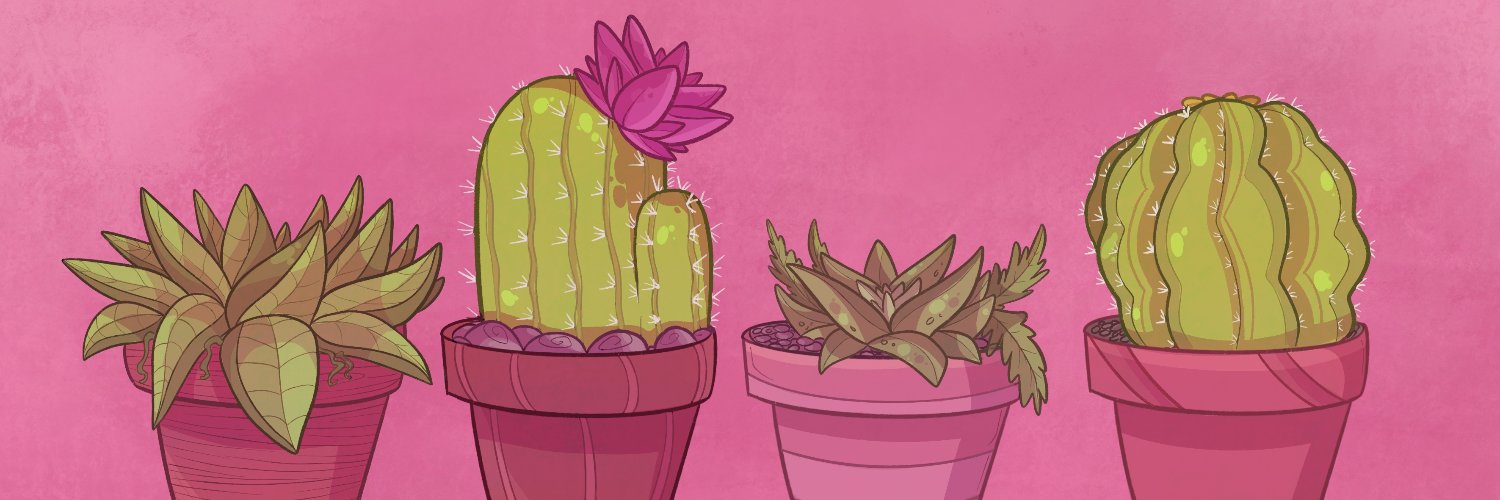 Andrea | solycactuses.bsky.social banner