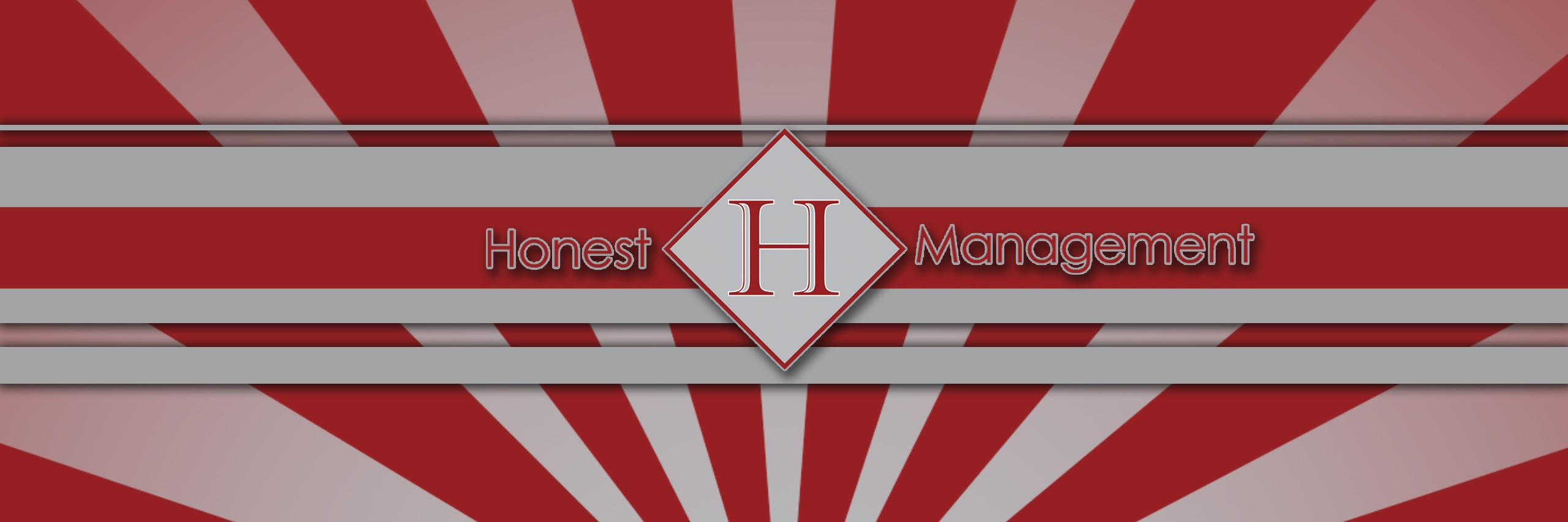 Honest Management LLC. Home of Honest Music banner