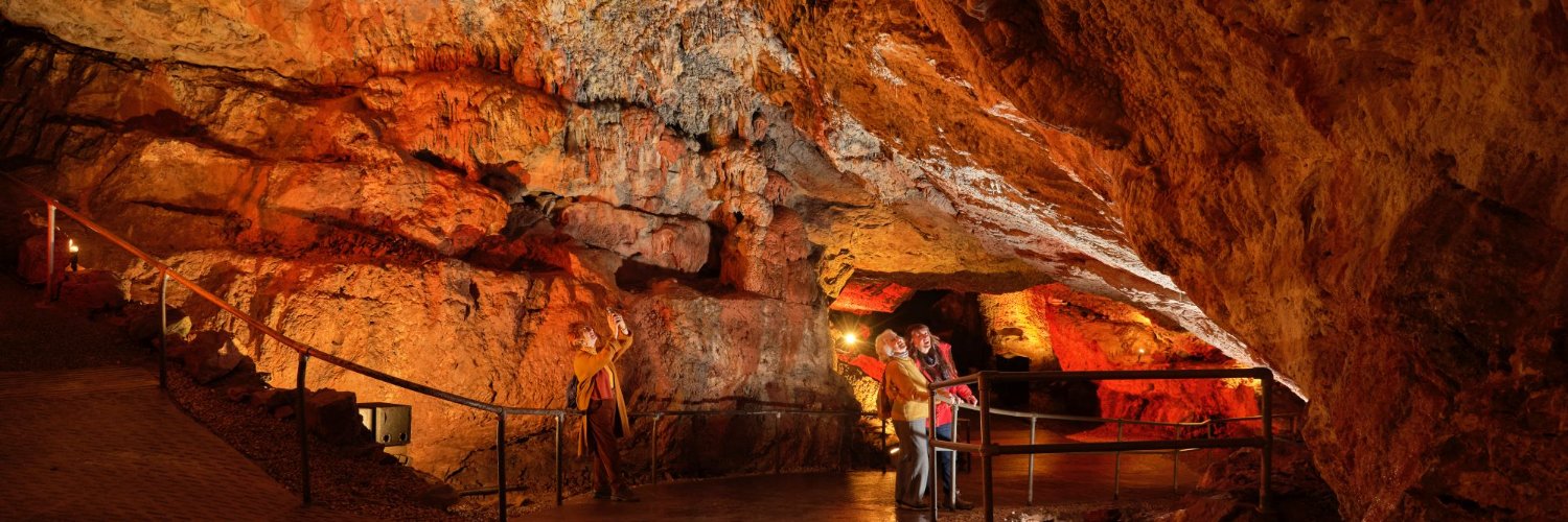 Kents Cavern Prehistoric Caves banner