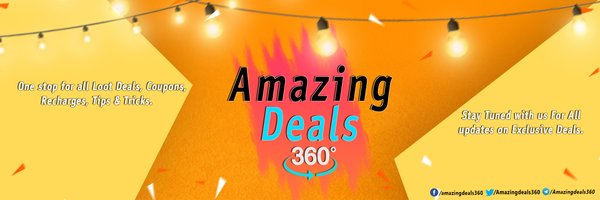 Amazing Deals 360° Profile Banner