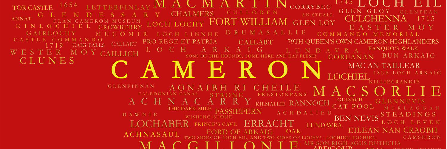Clan Cameron banner