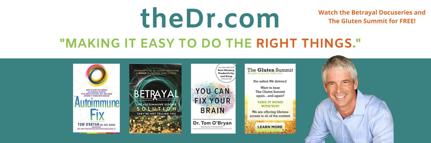 Dr. Tom O'Bryan banner