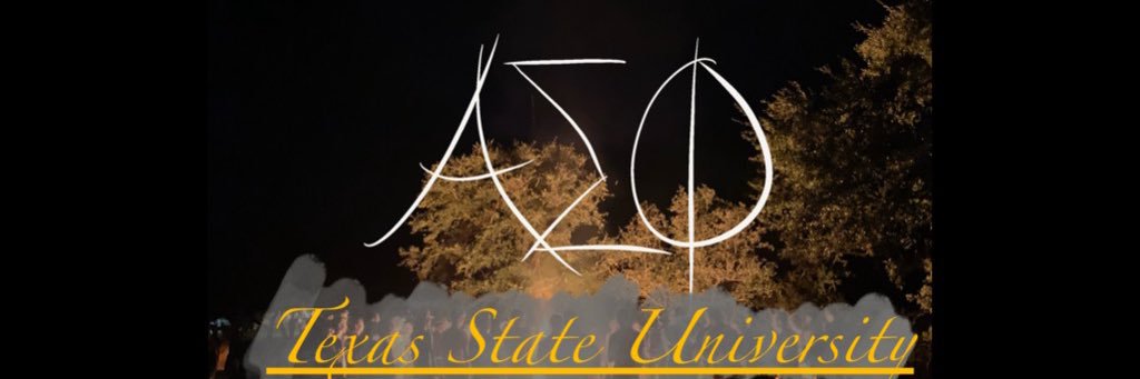 Texas State ΑΣΦ banner