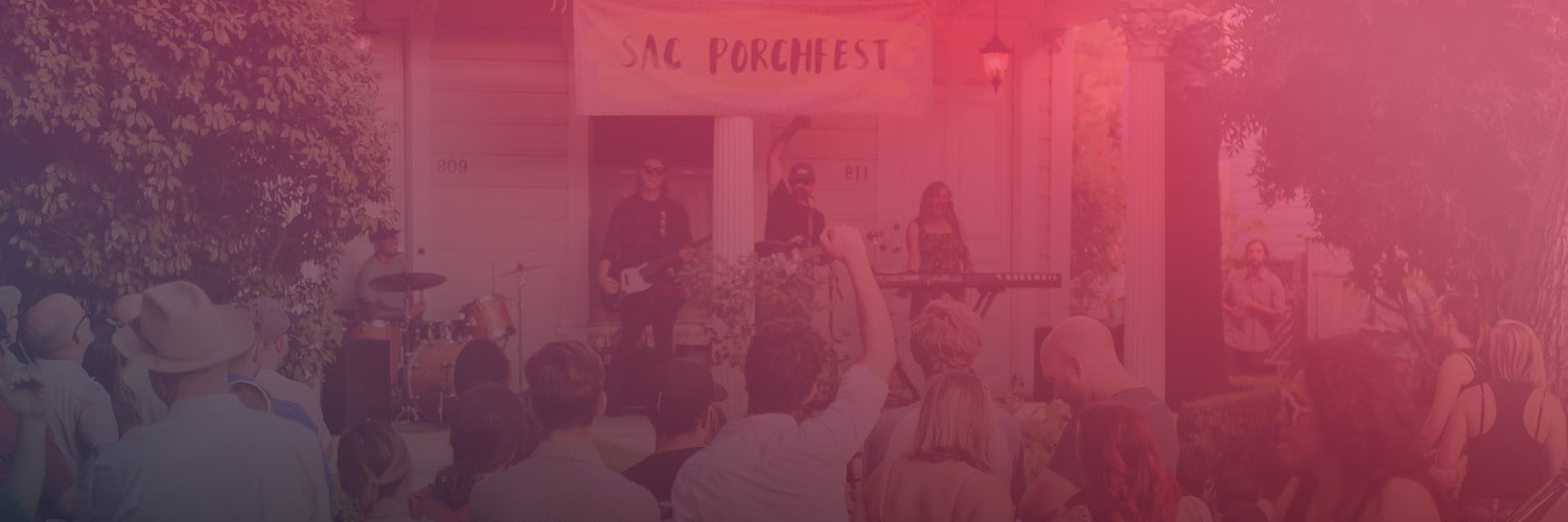 Sac Porchfest banner