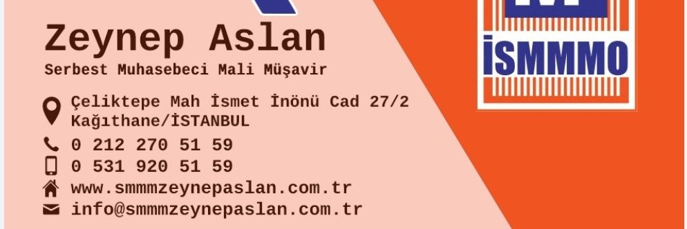 SMMM Zeynep Aslan banner