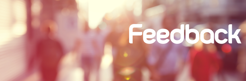 Feedback banner