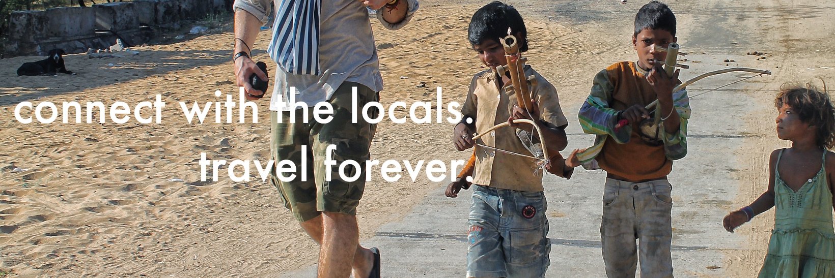 I TRAVEL FOREVER banner