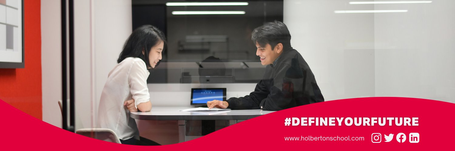 Holberton School 🌎 banner