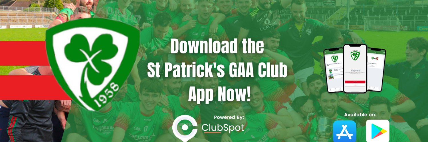 St Patrick's GAA banner