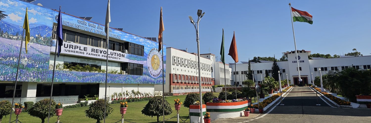 CSIR-IIIM's banner