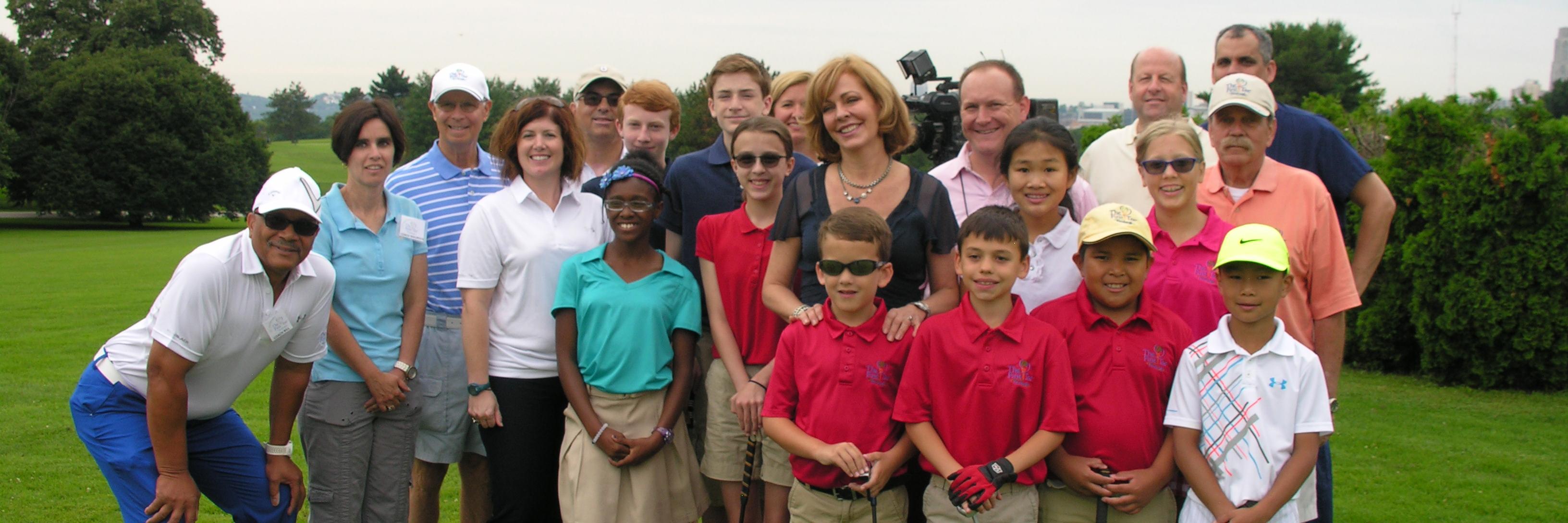 The First Tee Pitt banner