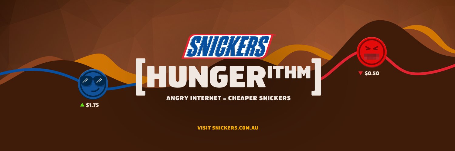 SNICKERS® Australia banner