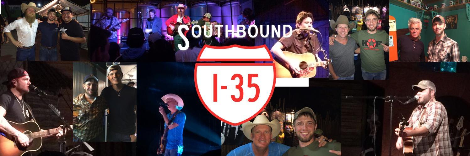 Southbound I-35 banner