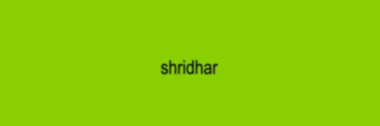 Shridhar's banner