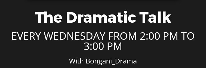 The Dramatic Talk banner