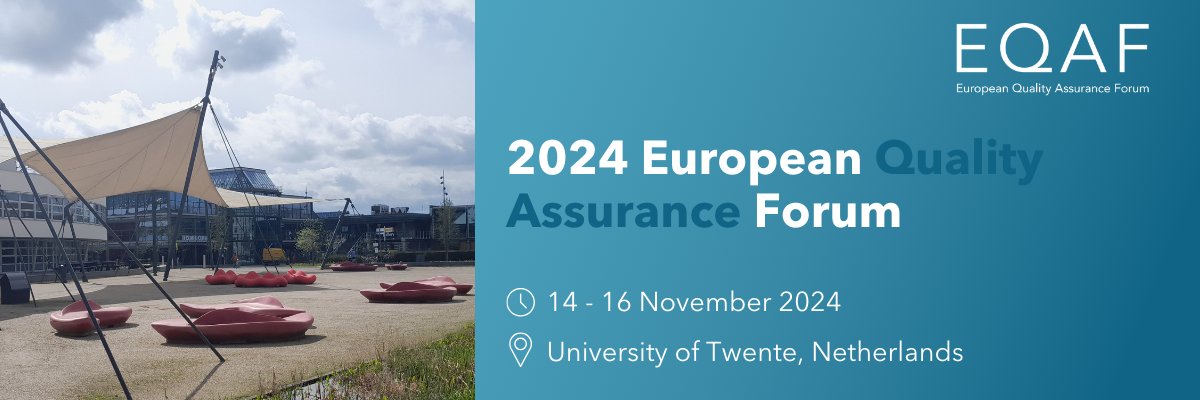 European Quality Assurance Forum's banner