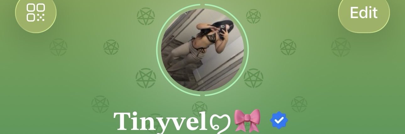 𝐓𝐢𝐧𝐲𝐯𝐞𝐥ꨄ🎀 banner