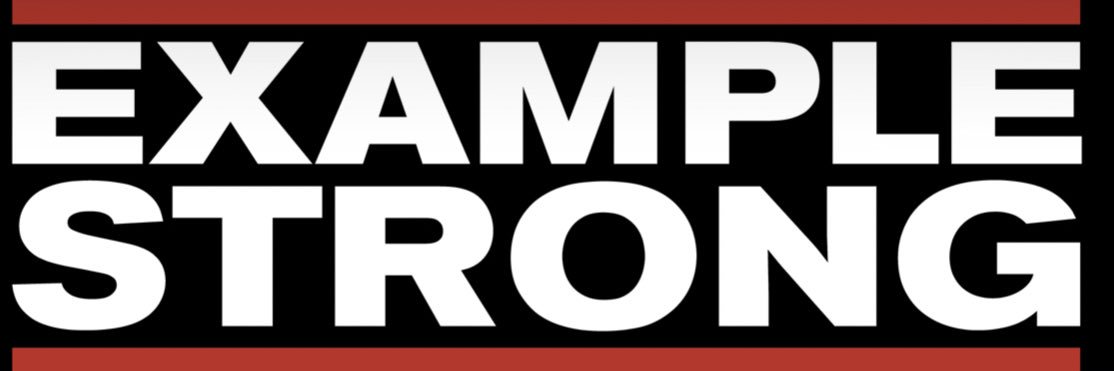 Example Sports AAU banner