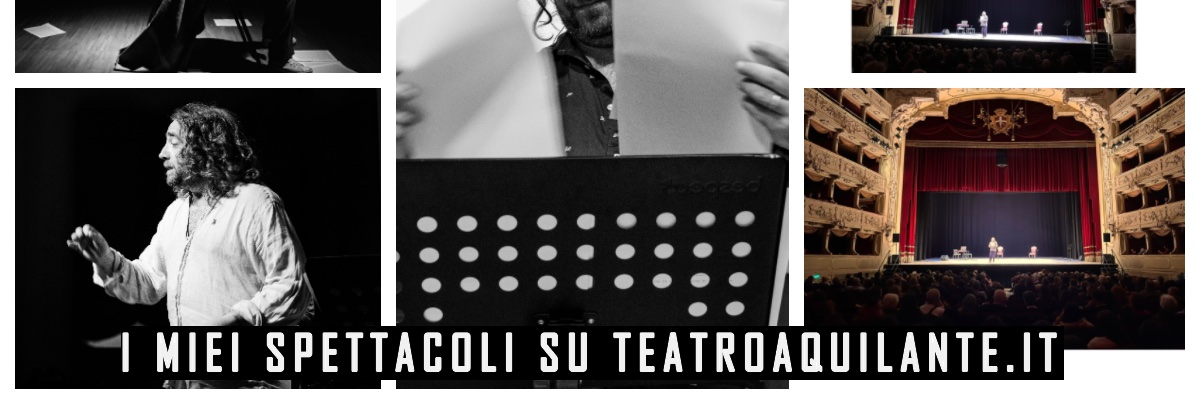Giulio Cavalli's banner